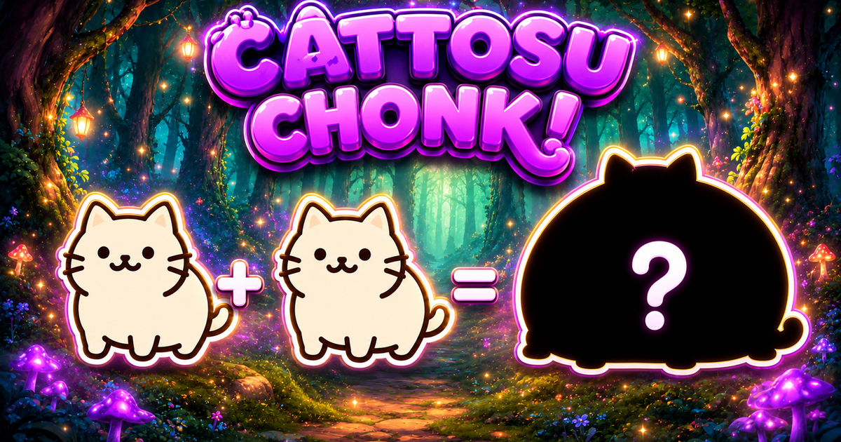Cattosu Chonk! Cat Merge Game Cover