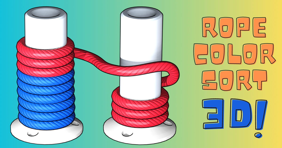 Rope Color Sort 3D Cover