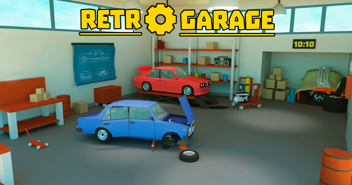 Retro Garage Cover
