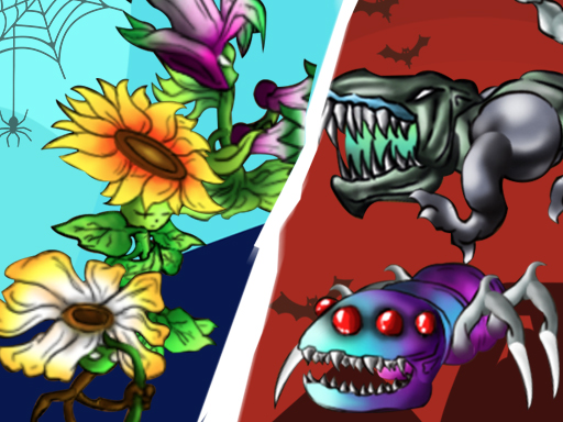 Angry Plants Flower Cover