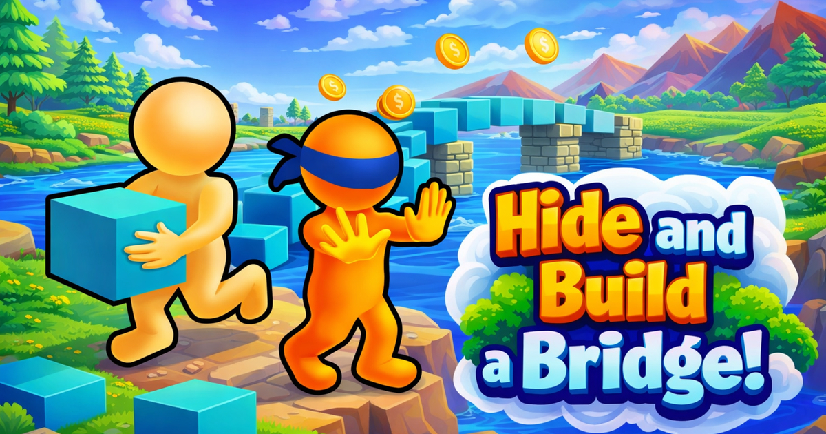 Hide and Build a Bridge! Cover