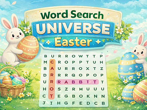 Word Search Universe Easter Cover