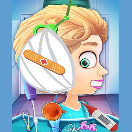 Children's doctor: treating ears Cover