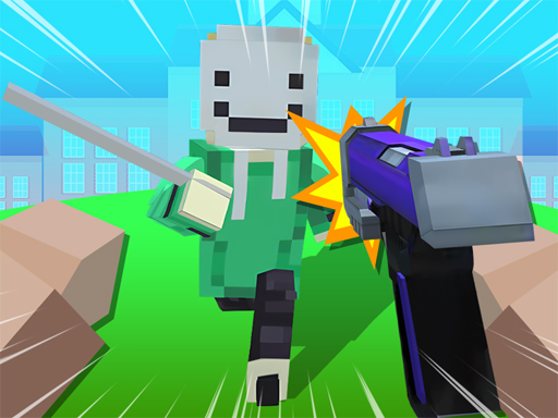 Block Craft 3D School Cover