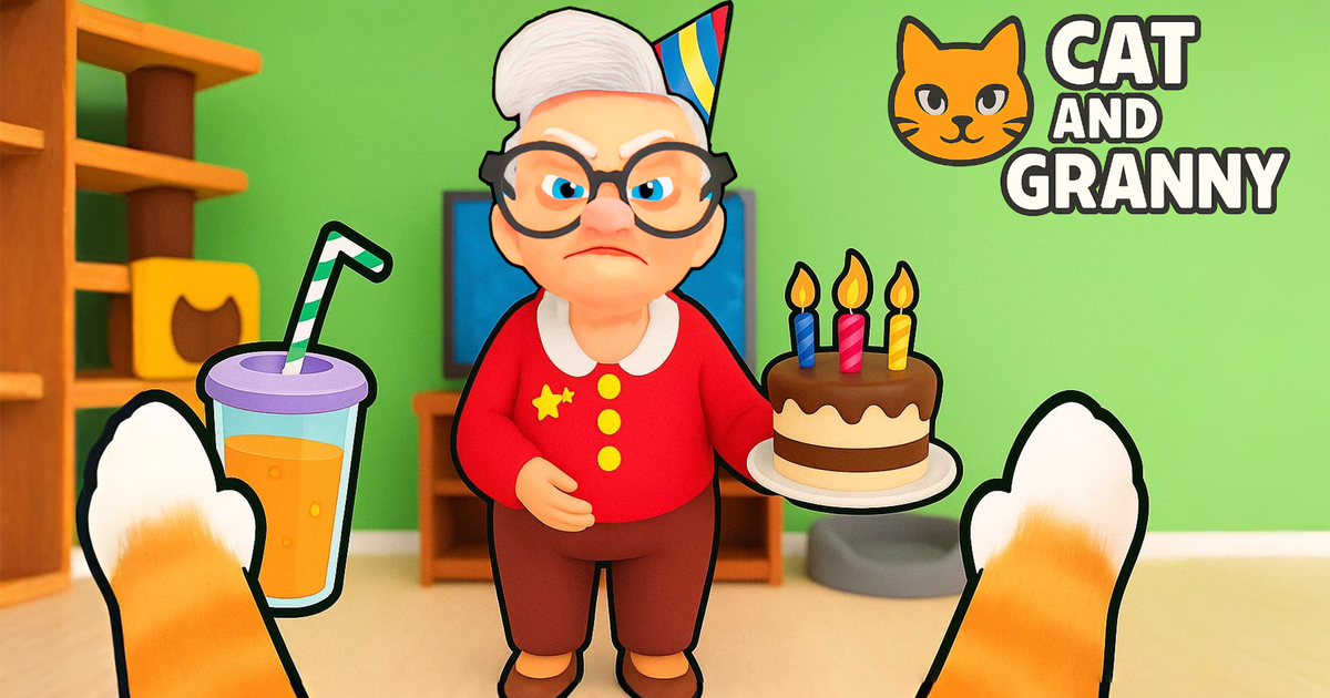 Cat and Granny Cover