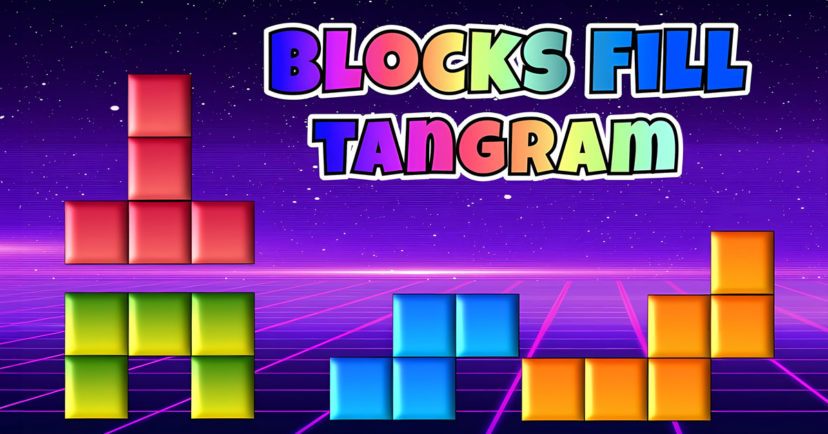 Blocks Fill Tangram Cover