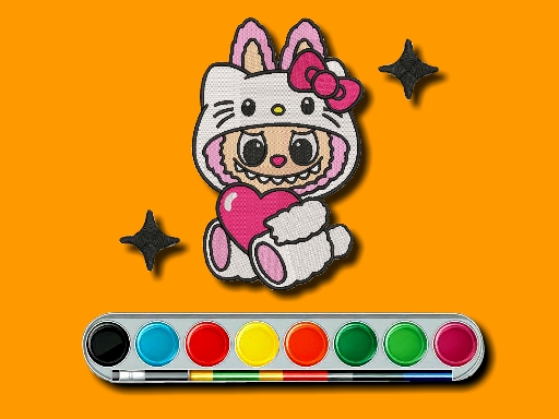 Labubu Coloring Adventure Cover