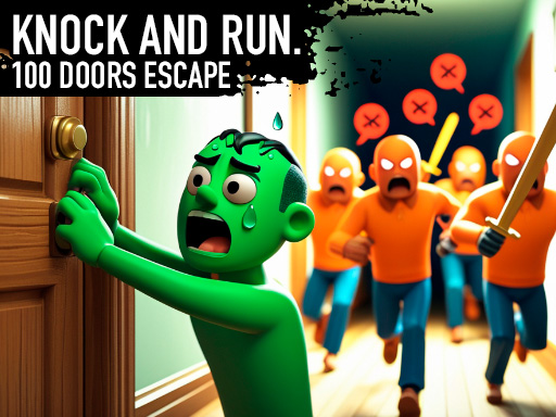 Knock and Run. 100 Doors Escape Cover