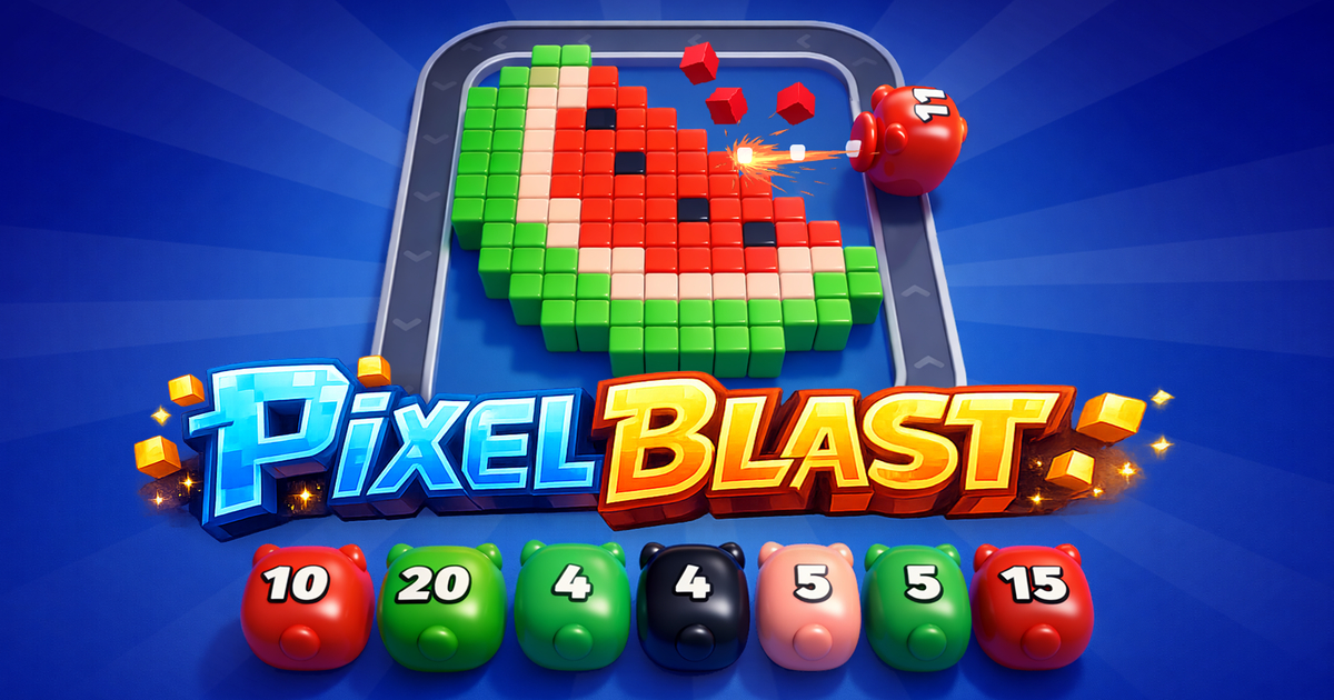 Pixel Blast Cover