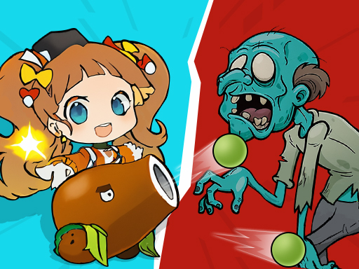 Plant Girl Defense Zombie Cover
