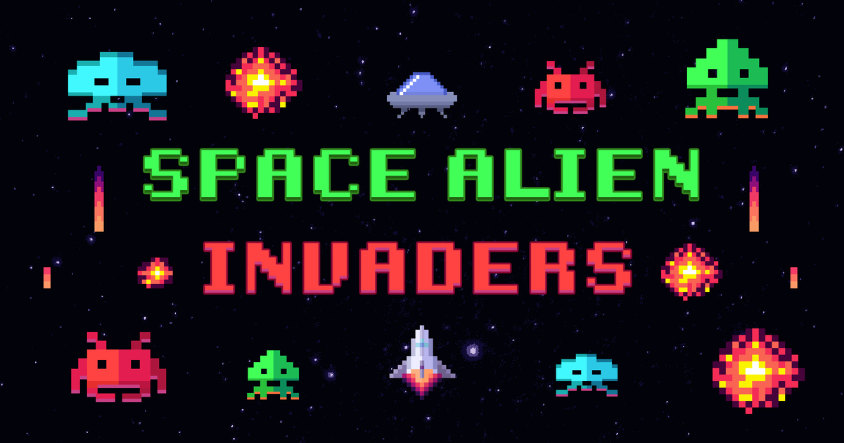 Space Alien Invaders Cover