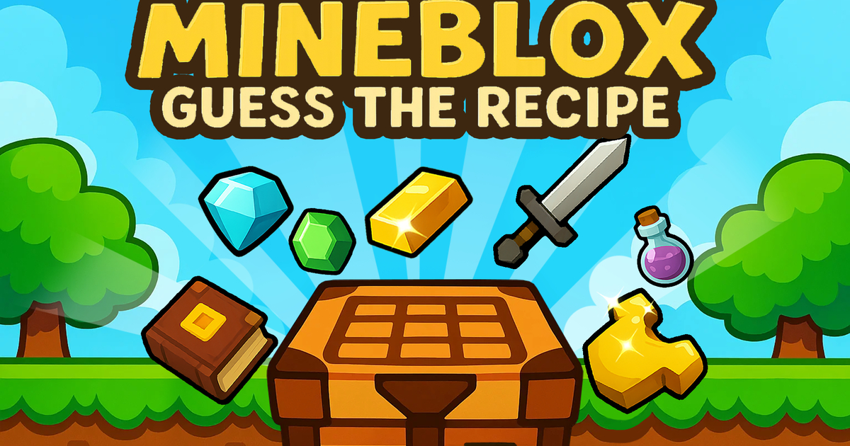 Mineblox - Guess the Recipe Cover
