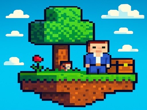 Noob: Skyblock Survival Cover