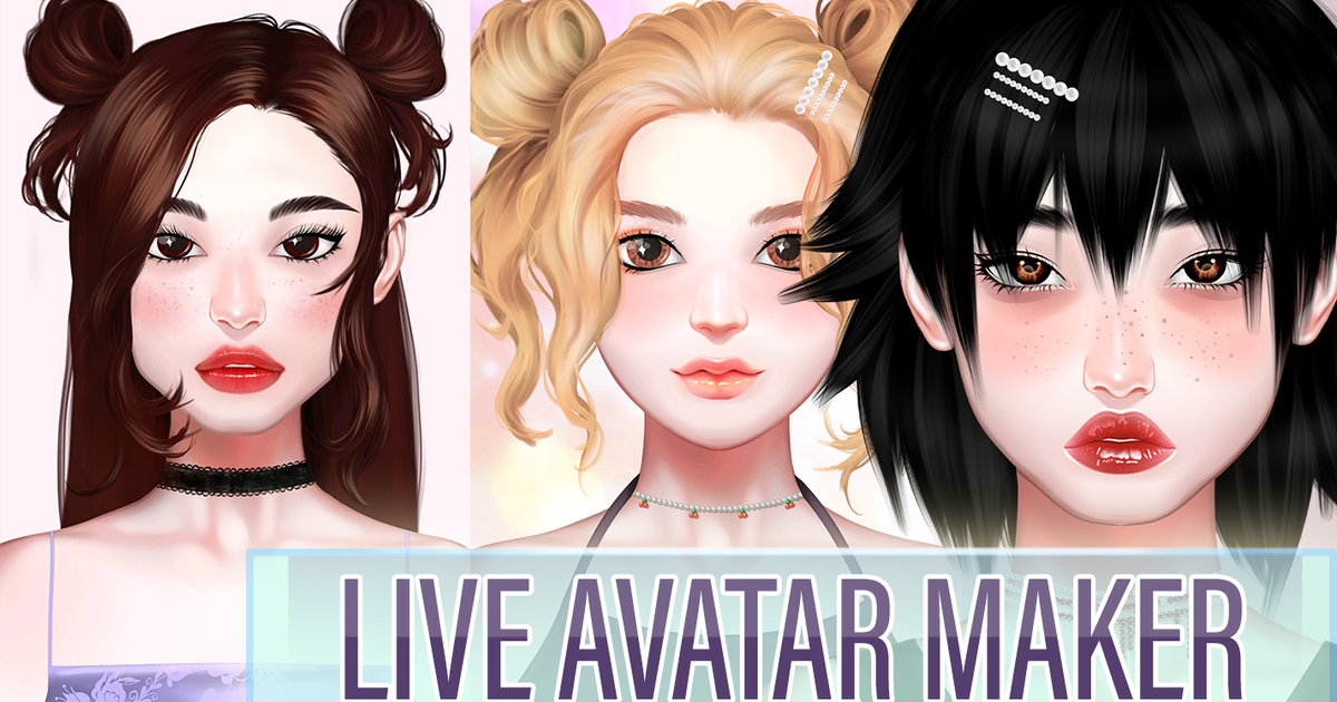 Live Avatar Maker: Girls Cover