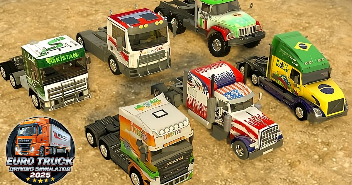 Euro Truck Driving Simulator 2025 Cover