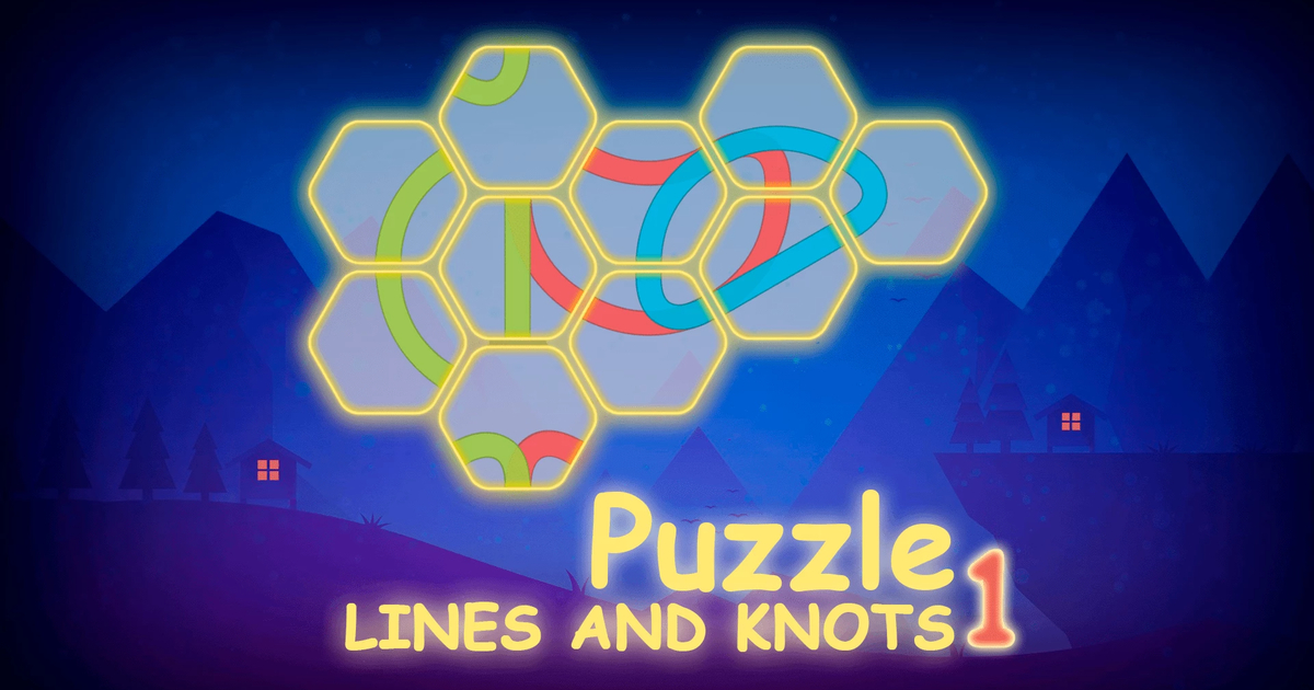 Puzzle Lines and Knots 1 Cover