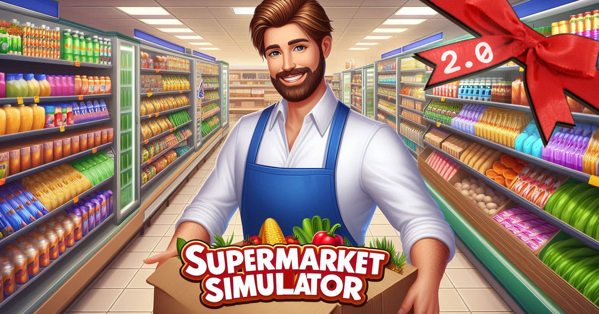 Supermarket Simulator: Store Manager Cover