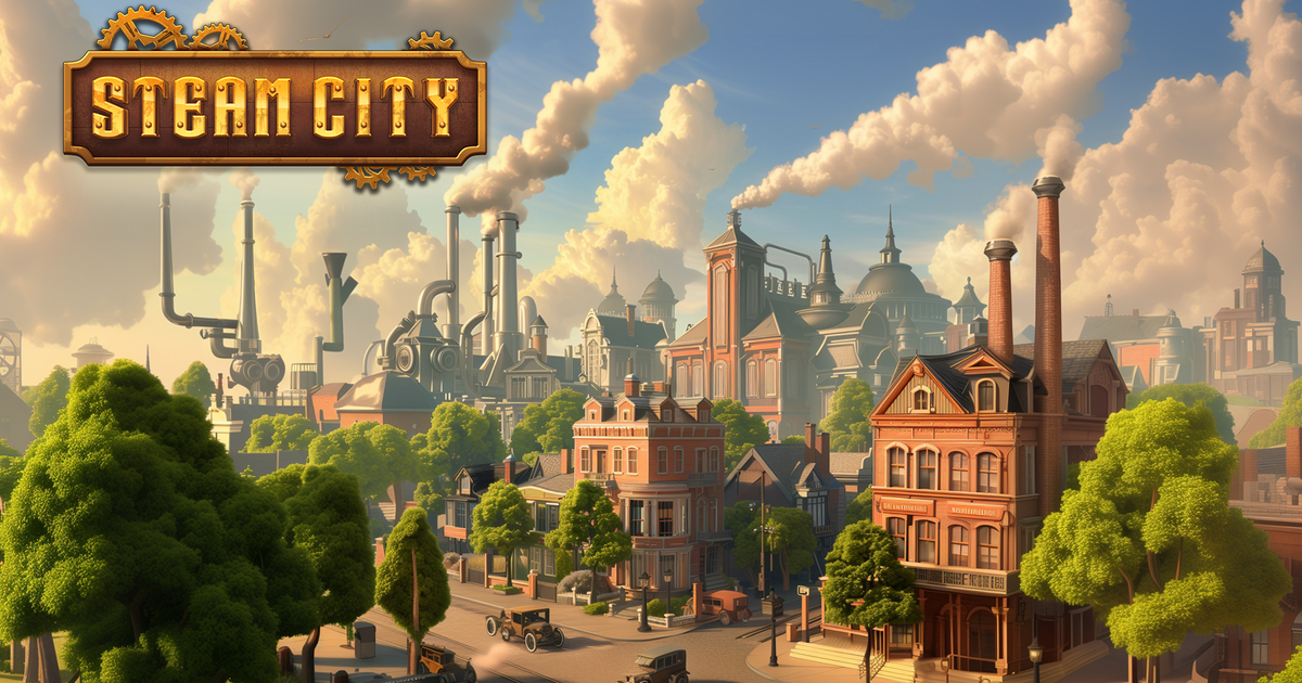 Steam City Cover